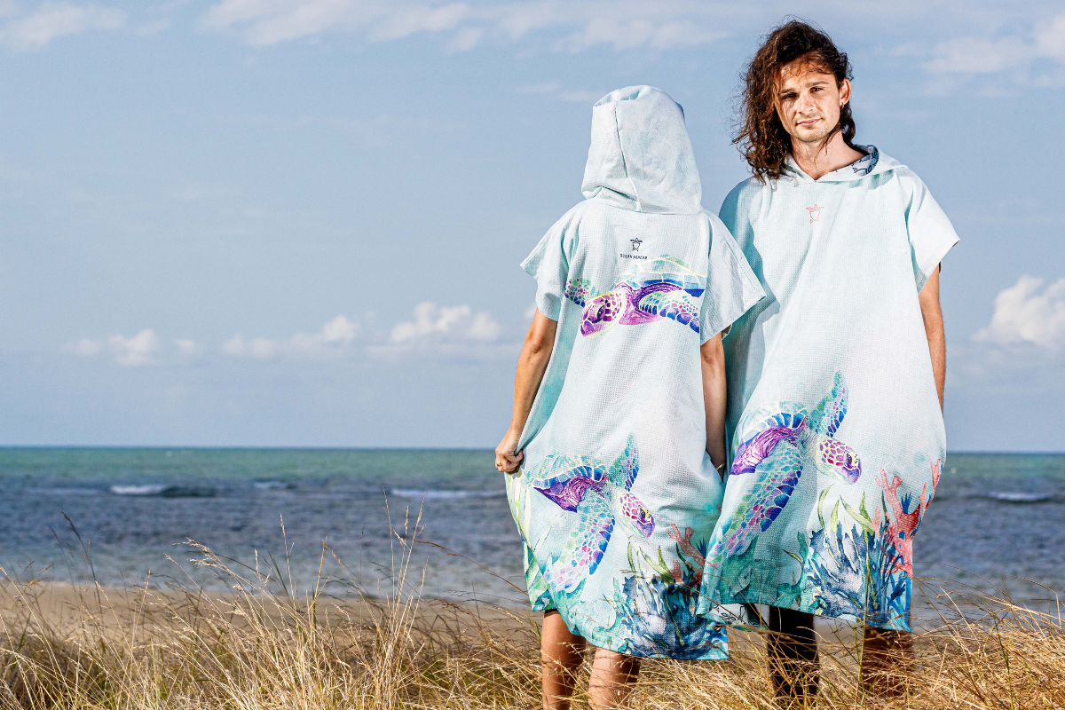 Turtle Hooded Changing Towel Male and Female