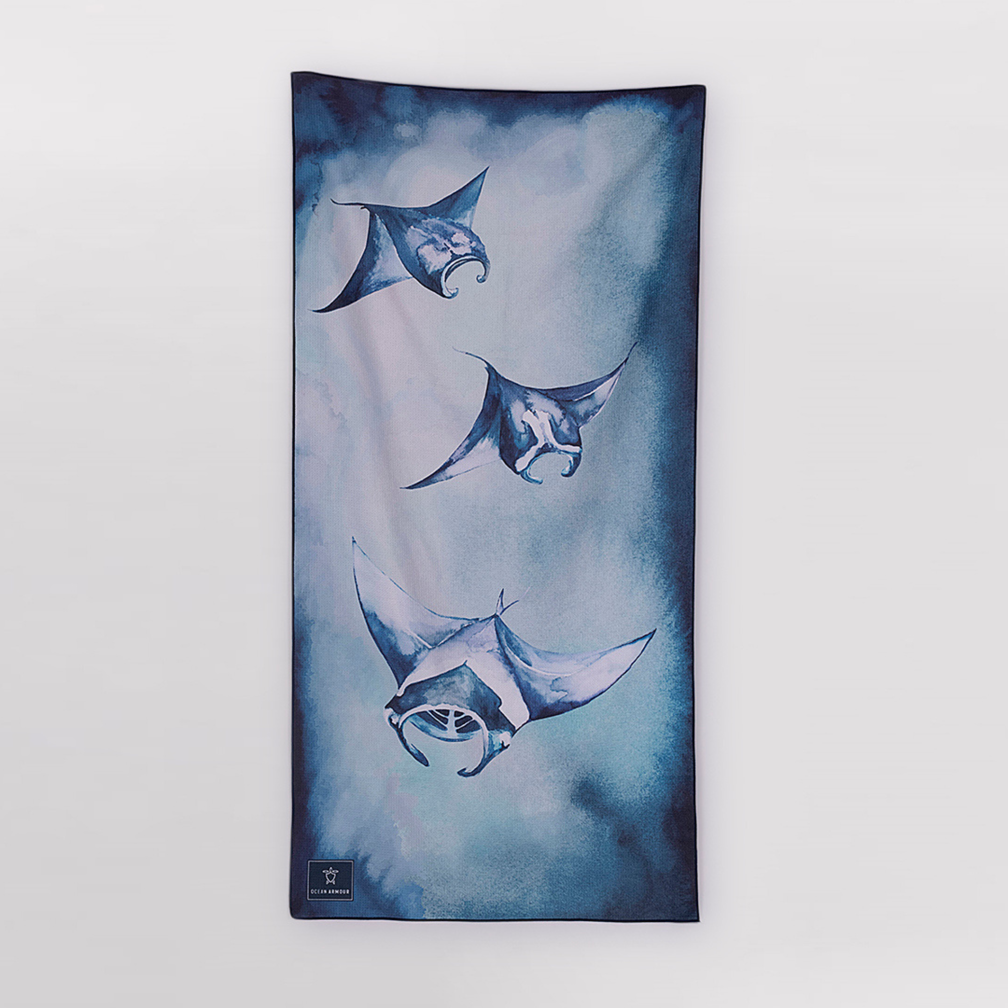 Sand-Free Beach Towel - Manta Ray