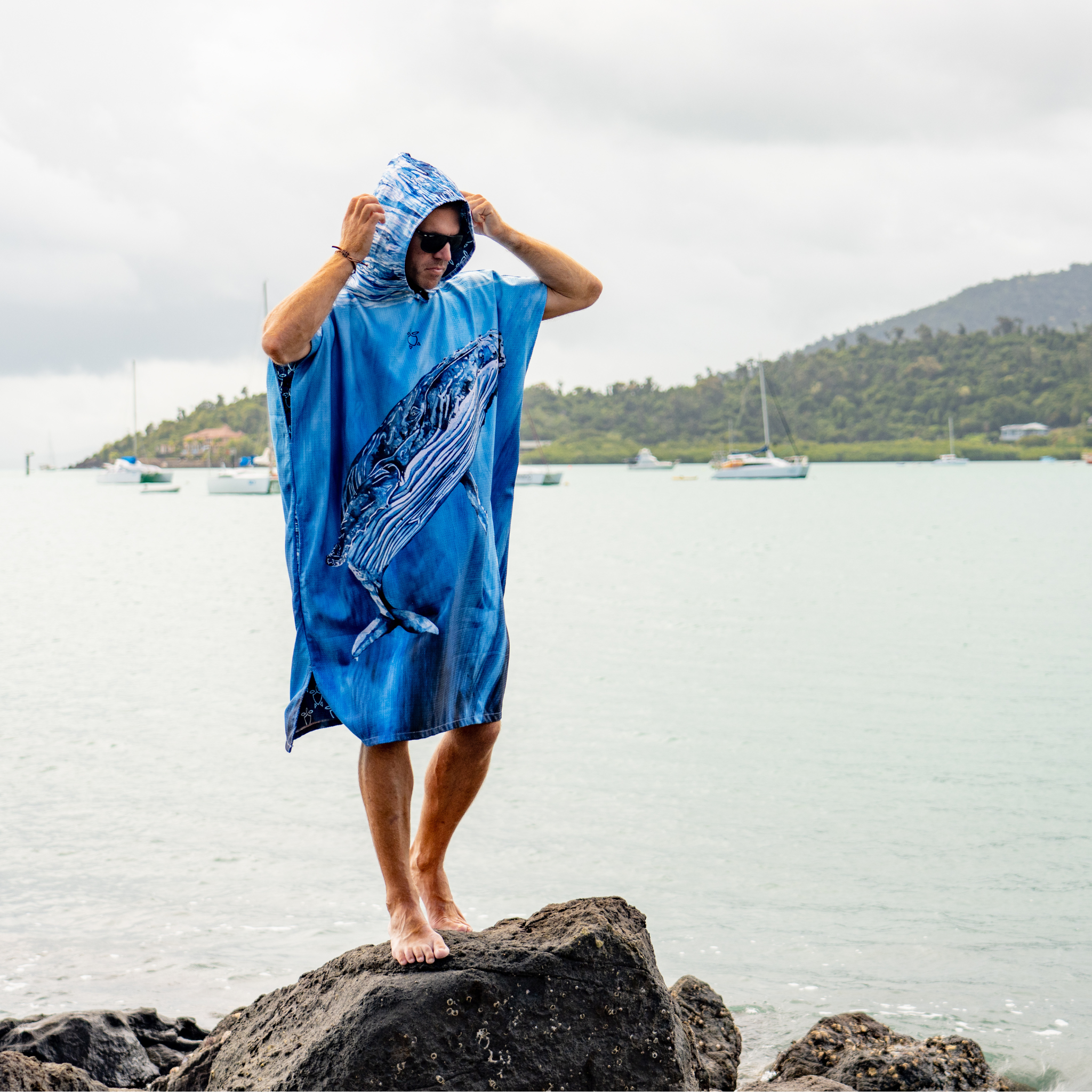 Hooded Changing Towel for Ocean Lovers Ocean Armour