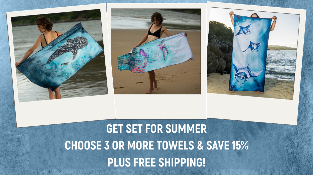 Buy Any 3+ Towels and get 15% off Plus FREE SHIPPING!